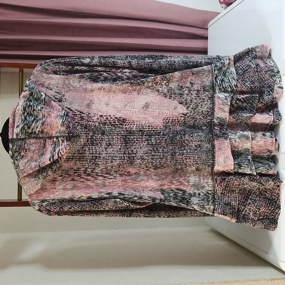 Multicolored pullover top - Picture 4 of 4